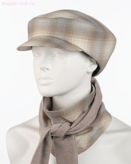 Варшава Комплект женский (кепка+бактус) (57-59)