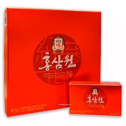 Негазированный б/а напиток с экстрактом красного корейского женьшеня Hong Sam Won, Корея, 30*50 мл