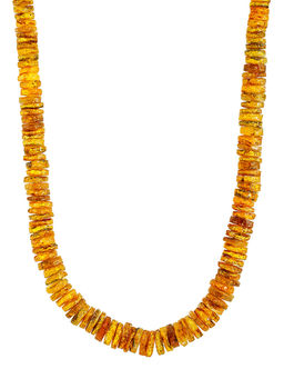 Янтарные бусы Лечебные шайбы нешлифованные пестрые