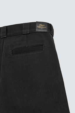 BERMUDA RELAXED FIT PLIEGUES / Negro - Zara фото 9
