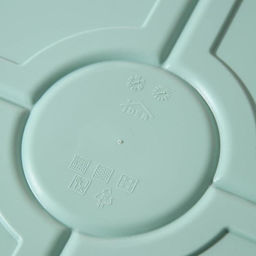 Менажница с крышкой IDEA, 5 секций, пластик, бирюзовый