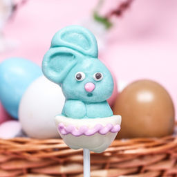 Карамель на палочке Пасха кролик 25гр