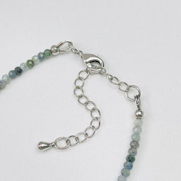 Браслет из синего Турмалина 18,5 см +