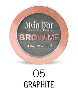Alvin Dor BP-02 Тени для бровей BROW ME тон 05 graphite