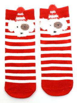 Детские носки 3-5 лет 15-18 см Рождество Собачка