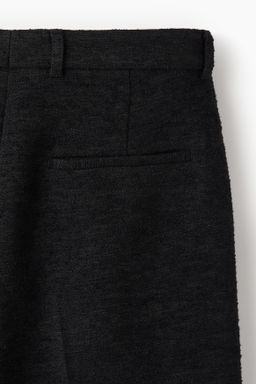 Pantalon texturizado en mezcla de lana - H&m фото 9
