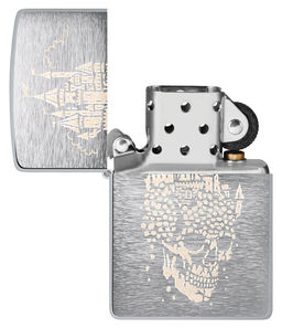 Зажигалка ZIPPO Замок черепа | Skull Castle 46477  фото 4
