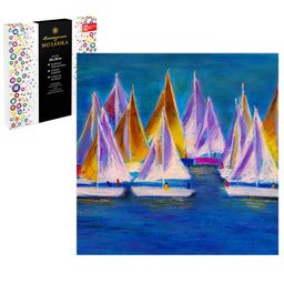 Набор для творчества Алмазная мозаика арт. 59804 / 20 ЛЕТНЯЯ РЕГАТА размер: 30*30 см