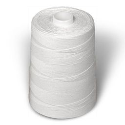 Швейные нитки (армированные) 200 ЛХ 1000 м черный №6818 (103) на пл. конусе