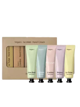 Hand Cream Set Vegan.i Le Mien - Набор кремов для рук Веган Миен, 50 гр*5 шт