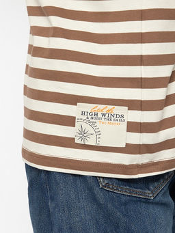 CRB wear/CWMM 60372-31 Рубашка-поло мужская,бежевый/Ex.Cherubino  фото 5