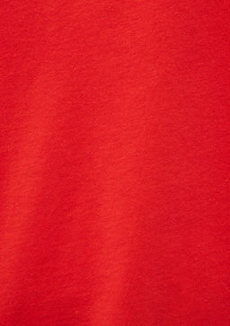 Snoopy Bask?l? K?rm?z? Tisort - Mavi фото 8