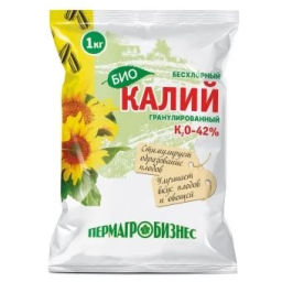 БТ Бесхлорный калий гранулирован. 1 кг