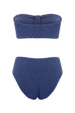 Saks Premium Straplez Dokulu Normal Bel Regular Bikini Tak?m? TBESS26BT00096 - Trendyolmilla фото 2