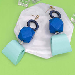 Серьги длинные на гвоздиках арт. 13 3302 (id 274509)