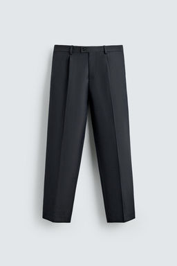 TEXTURED SUIT TROUSERS - Zara фото 7