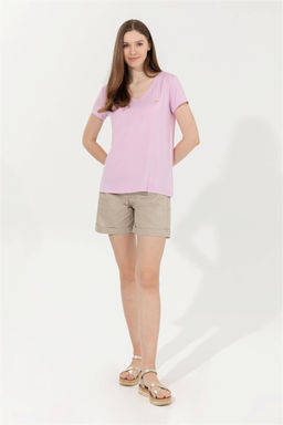 U. S. Polo Assn Женские тканые бермуды цвета хаки Капри