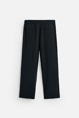 RELAXED FIT LYOCELL TROUSERS - Zara фото 8