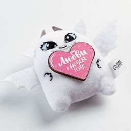 Мягкий магнит Любви в Новом году! - Milo toys фото 3