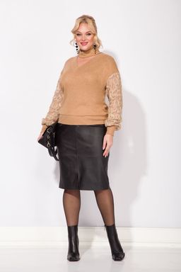 Джемпер Liliana 1120 карамель  фото 6