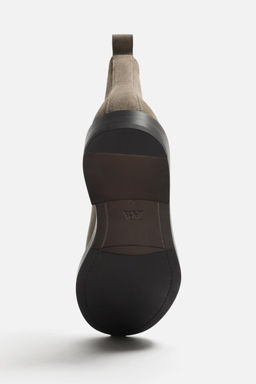 LEATHER CHELSEA BOOTS - Zara фото 5