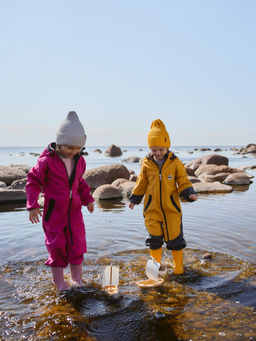 Комбинезон Softshell демисезонный Горчица - Bungly фото 20