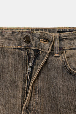 ZW COLLECTION MID-WAIST BARREL JEANS - Zara фото 8