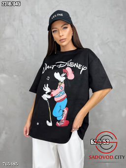 Женская футболка с принтом