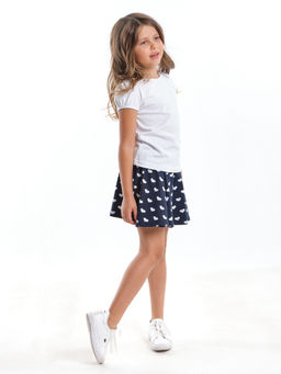 Комплект с юбкой UD 1756|1757 белый - Mini maxi фото 3