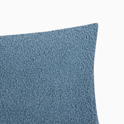Наволочка декоративная Этель Boucle 43х43см, цвет синий, полиэстер  фото 2