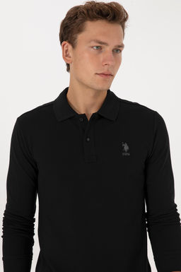 Erkek Siyah Basic Sweatshirt - U.s. polo assn фото 9