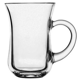 "Чай и Кофе (Tea&Coffee)" Кружка стеклянная 140мл, д6см, h9см, Pasabahce (Россия)