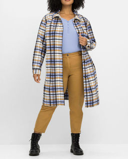 Фланелевое пальто, цветное - Sheego фото 5