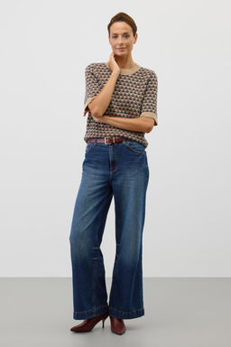 ЕВ 30243/ш/бежевый джемпер жен