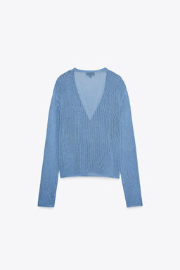 100% COTTON KNIT CARDIGAN - Zara фото 6