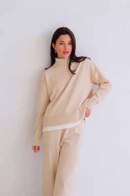 Martichelli Костюм вязаный бежевый фото 12