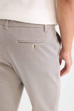 Индивидуальные габардиновые брюки стандартного кроя с карманами - Defacto фото 6
