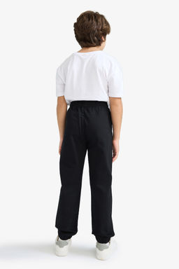 Pamuklu Jogger Fit Gabardin Pantolon Erkek _ocuk - Defacto фото 6