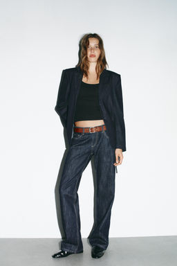 SHIRT BLAZER WITH BELT