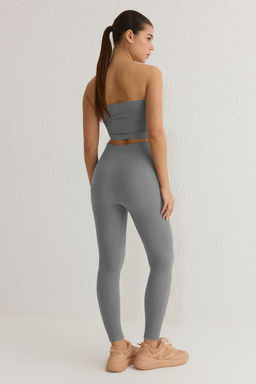 TRENDYOLMILLA Siyah Seamless/Dikissiz Tam Boy Orme Spor Tayt TWOAW20TA0071  фото 38