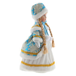 Снегурочка (с ёмкостью д/подарков), L20 W20 H33 см