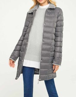 Пальто, антрацитовое