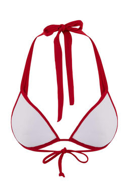 K?rm?z? Ucgen Tunelli Kapl? Bikini Ustu TBESS26BU00001