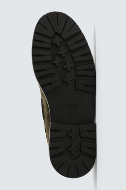 LEATHER DECK SHOES - Zara фото 7