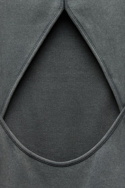 RIBBED OPEN-BACK TOP - Zara фото 32