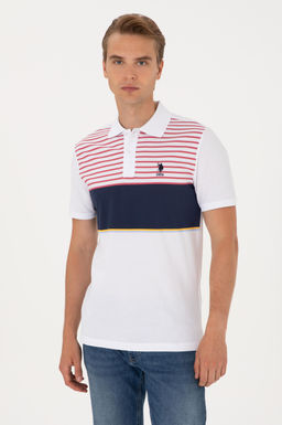 Erkek Regular Fit Lacivert Polo Yaka Ti__rt Sepette S_rpriz _ndirim