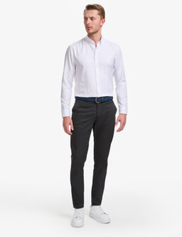 Beyaz Regular Fit Uzun Kollu G_mlek