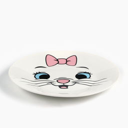 Тарелка плоская детская «Кошечка Мари», 20 см, керамика, Коты аристократы