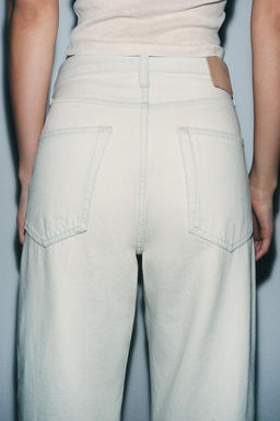 JEANS ZW COLLECTION BAGGY TIRO MEDIO / Azul claro - Zara фото 3