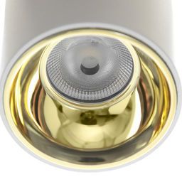 Светильник «Роллфи»LED 4000К 10 Вт DIM220 IP54 белый золото 7.5×7.5×10 см